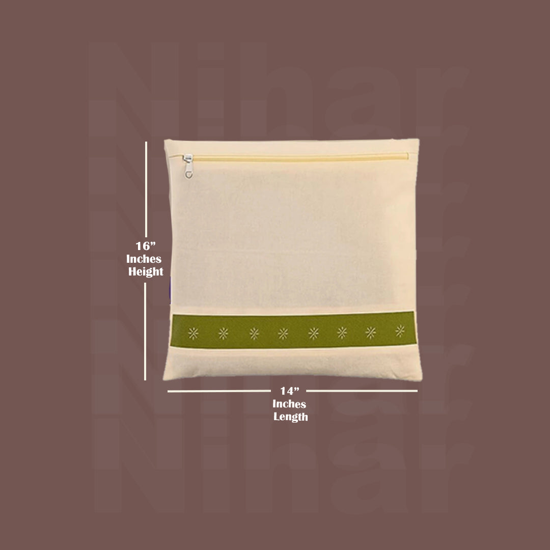 Cotton Saree Cover Combo | Set Of 12 | 6 Saree Covers 16x14 | 3 (28x18) + 3 (30x18) Hanging Saree Covers